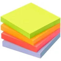 Info Info Haftnotizen "Recycling Mix Tower" 16 x 100 Blatt, 75 x 75 mm, farbig sortiert – Produktbild 1 von 1