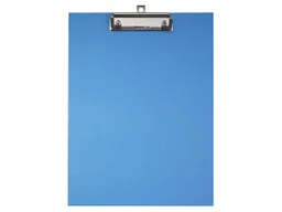 Exacompta 10 Exacompta Klemmbretter, DIN A4, mit Metallclip, blau – Produktbild 1 von 1