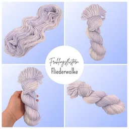 Sternchenwolke Sternchenwolke High Twist Merinowolle "Fliederwolke" – Produktbild 1 von 1