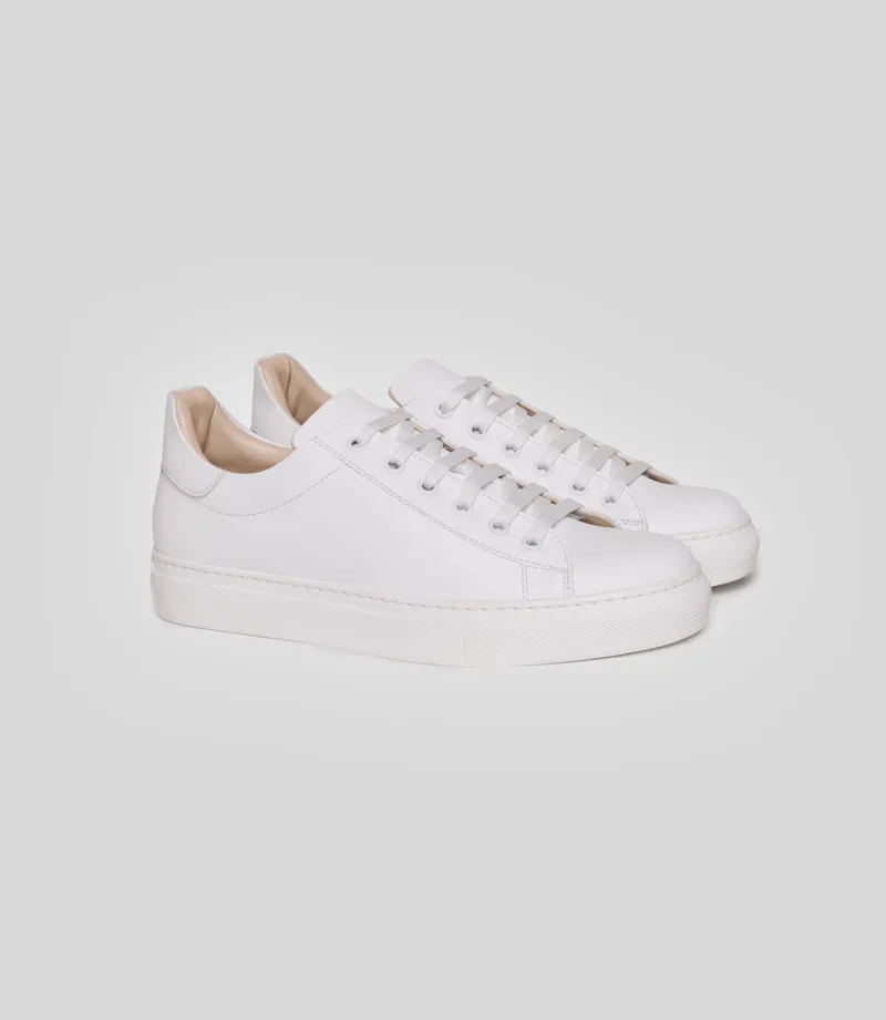 Solari Milano Solari Milano Herren vegan Sneaker L1 Weiß, Weiß, – Produktbild 1 von 2