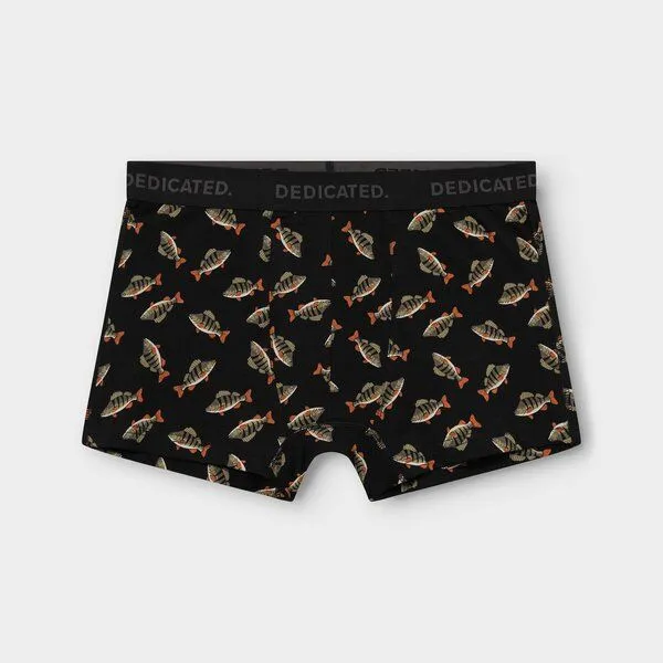 Dedicated Dedicated Boxershorts Kalix Barsch, Black, – Produktbild 1 von 2