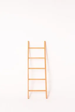 kleiderleiter_de kleiderleiter_de Kleiderleiter klein - für Kinder und kleine Räume (Eiche, Buche, Nussbaum, weiß) – Produktbild 1 von 1