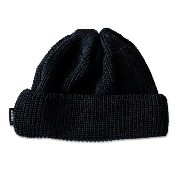 LANGBRETT LANGBRETT matrosen beanie | merinowolle, Schwarz, – Produktbild 1 von 3