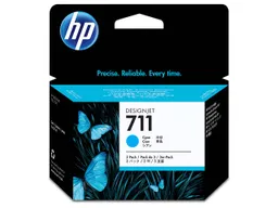 Hewlett Packard hp Tintenpatronen CZ134A, Nr. 711 cyan, 3-er Pack – Produktbild 1 von 1