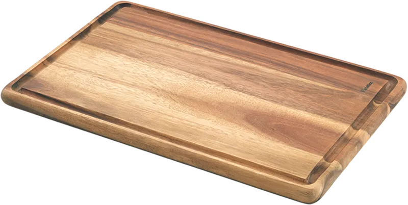 Metaltex Metaltex Schneidebrett rechteckig aus Akazienholz 31 x 21 x 1,5 cm, Braun, – Produktbild 2 von 2