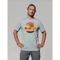 watapparel watapparel T-Shirt Unisex Sunset on palm beach – Produktbild 1 von 1