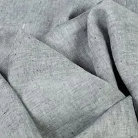 Vieböck Vieböck Feines Leinengewebe 100% Bioleinen in Pastellfarben (77,50€/m), Blaugrau (blau), – Produktbild 1 von 1