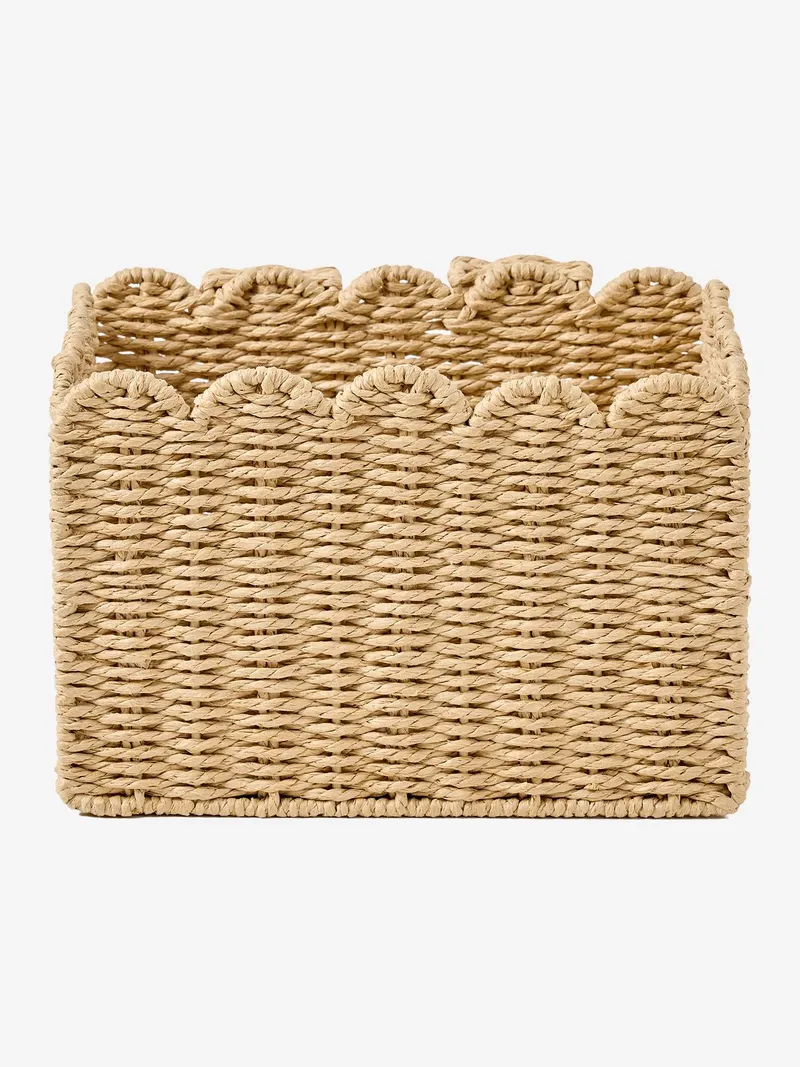 Vertbaudet Vertbaudet Aufbewahrungskorb FESTON für den Wickeltisch aus Papierkordel, Beige, – Produktbild 3 von 4