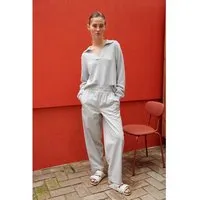 Basic Apparel Basic Apparel Lockere Hose TILDE aus Bio-Baumwolle, Grau (high-rise), – Produktbild 1 von 1