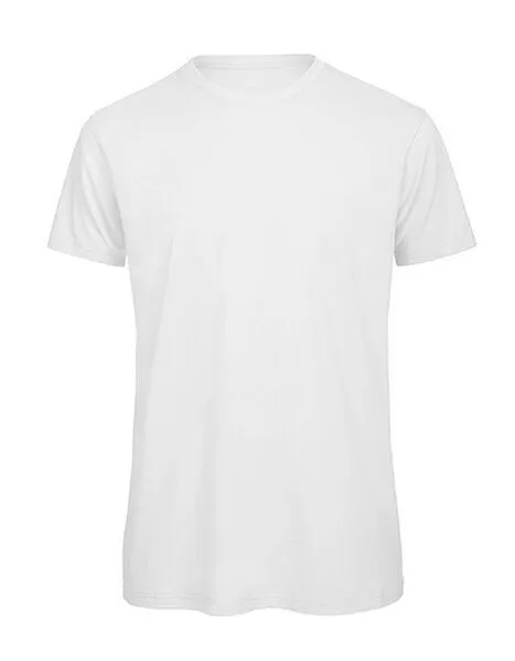 B&C Collection B&C Collection Inspire T-Shirt / Herren Rundhals 140 gr /m², Weiß, – Produktbild 2 von 3