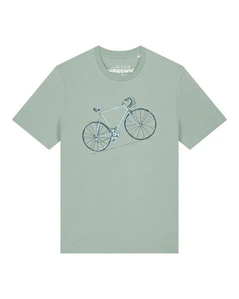 watapparel watapparel T-Shirt Unisex Pencil Bike, Aloe, – Produktbild 1 von 2