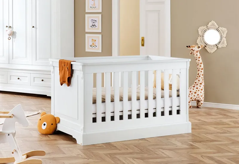 Pinolino Pinolino Babybett Kinderbett 'Emilia', Weiß, – Produktbild 4 von 4