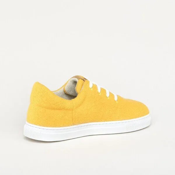 Gottstein Gottstein Wool Walker 101 - Woll Sneaker für Damen & Herren aus 100% Schurwolle, Gelb, – Produktbild 2 von 4