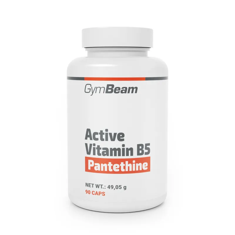 GymBeam GymBeam Aktives Vitamin B5 (Pantethin) 90 Kapseln – Produktbild 1 von 1