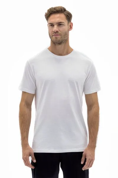 Barrio 13 Barrio 13 T-Shirt Herren 3er Pack aus 100% Baumwolle Regular Fit Basic Rundhals, 3x schwarz, – Produktbild 2 von 4