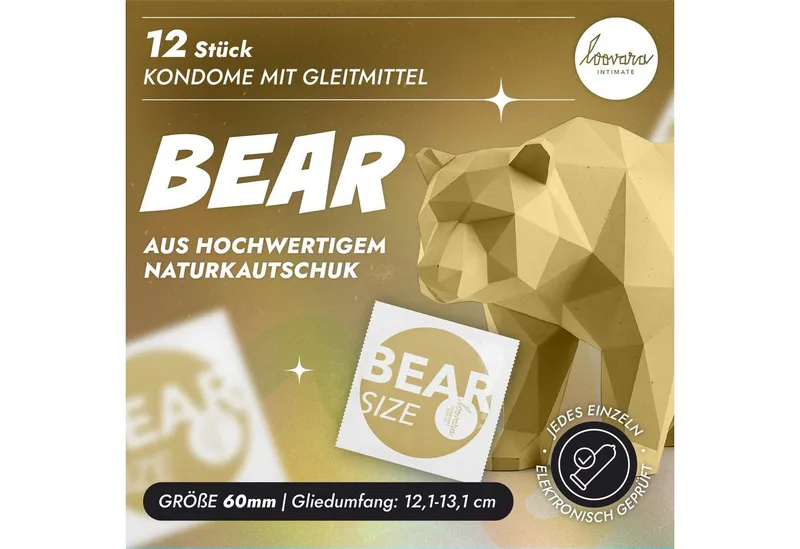 Loovara Loovara Kondome Loovara Kondome, individuelle Größen 47-69 mm, vegan, hauchzart, Weiß, – Produktbild 4 von 7