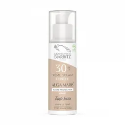 Laboratoires de Biarritz Laboratoires de Biarritz Alga Maris Getönte Sonnencreme Gesicht Elfenbein LSF 50 50 ml – Produktbild 1 von 1