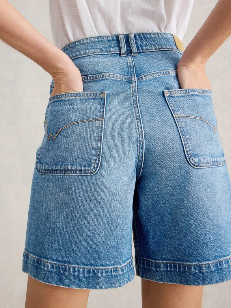 White Stuff Jeansshorts Tia - 40/R, Mittel denim, – Produktbild 4 von 4