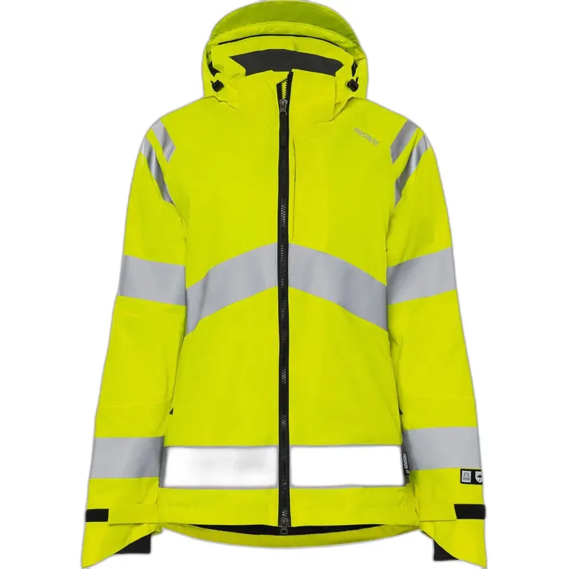 Fristads Wasserdichte Hochsichtbarkeit Jacke Klasse 3 für Frauen Fristads Shell 4681 GLPS, Jaune, – Produktbild 1 von 1