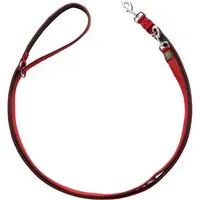 Hunter Hunter Verstellbare Führleine Neopren rot/ schwarz 1 cm, 2 m – Produktbild 1 von 1