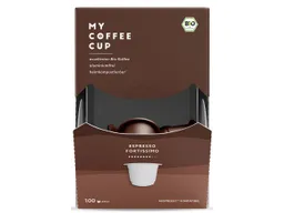 MY COFFEE CUP Bio-Kaffeekapseln "Espresso Fortissimo" 100 Stk. – Produktbild 1 von 1