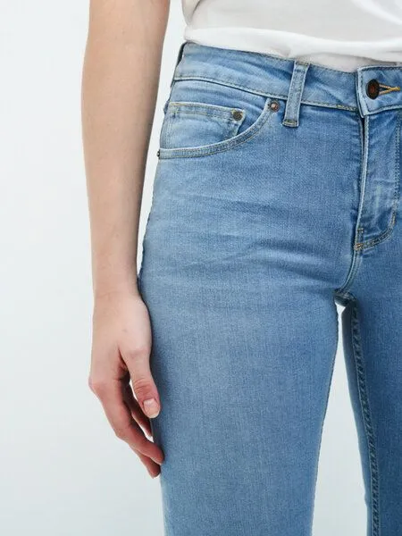 Kuyichi Kuyichi Damen Jeans Bootcut Amy Lucky Vintage Bio-Baumwolle, Blau, – Produktbild 2 von 4