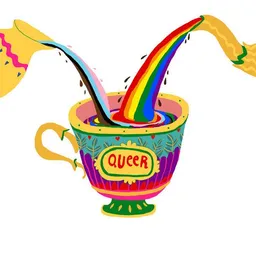 Photocircle Photocircle Poster / Leinwandbild - Queer Cup – Produktbild 1 von 1