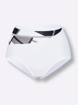 wäschepur Taillenslip weiß-bedruckt – Produktbild 1 von 1