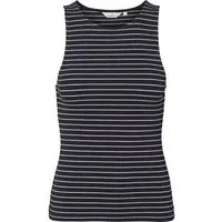 Basic Apparel Basic Apparel LUDMILLA Top aus Bio-Baumwolle, Schwarz-weiss gestreift, – Produktbild 1 von 1