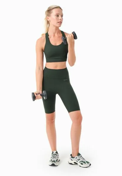 ORGANICATION ORGANICATION LESSLEY | Biker-Shorts aus recyceltem Polyamid, Amazonas green, – Produktbild 1 von 3