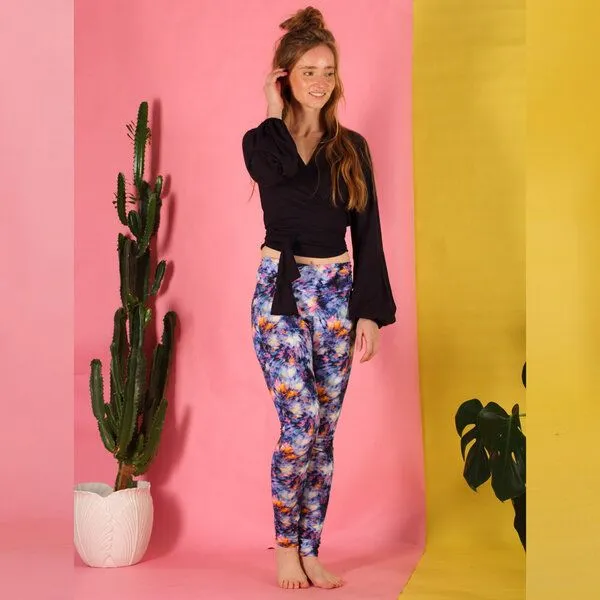 ManduTrap ManduTrap Leggings Chara mit Batikmuster – Produktbild 3 von 4