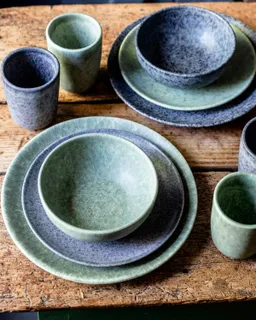 Gipfelstück Gipfelstück Moos'N'Stein Schüssel-Set, Steinzeug – Produktbild 1 von 1