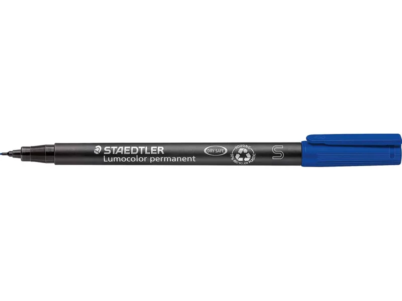 Staedtler STAEDTLER 'Lumocolor' 313 super fein blau permanent – Produktbild 2 von 2