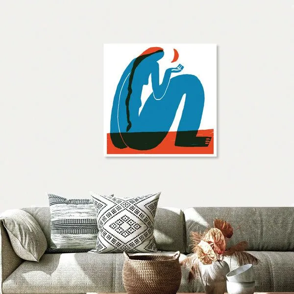 Photocircle Photocircle Poster / Leinwandbild - Hey Moon – Produktbild 4 von 4