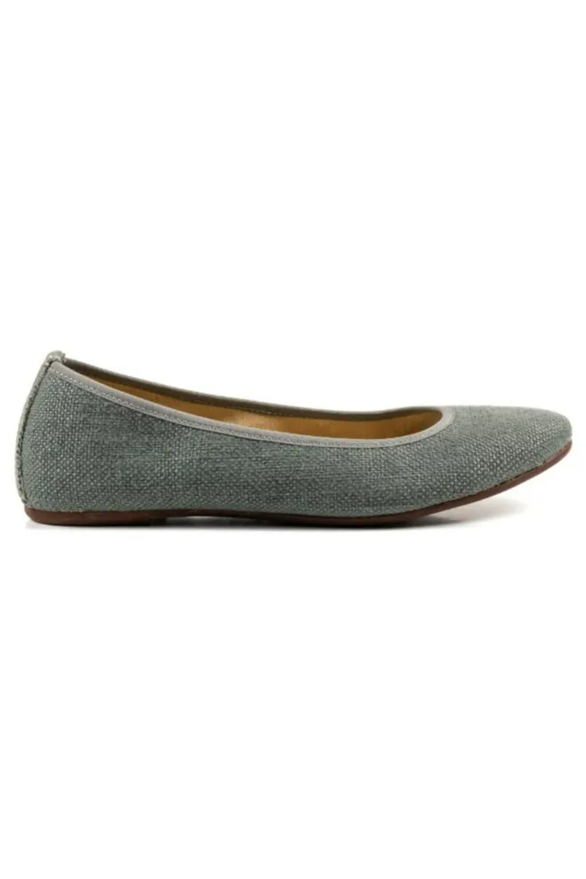 Risorse Future Risorse Future Damen vegan Ballerina Cenerentola Grün, Silber, – Produktbild 1 von 2