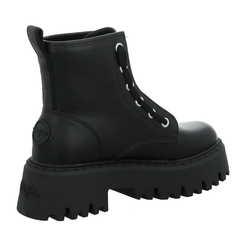 Buffalo Buffalo Aspen Front Zip - Vegan Nappa für Damen, Schwarz, – Produktbild 5 von 7