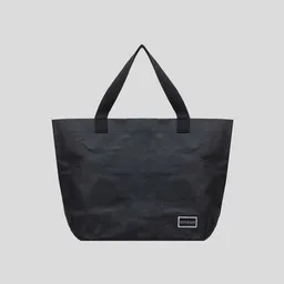 Paper & Sons Paper & Sons Tote Bag aus Kraftpapier Maple, große Shopper Tasche schwarz, Damen, faltbar, 25 l, vegan, wasserabweisend – Produktbild 1 von 1