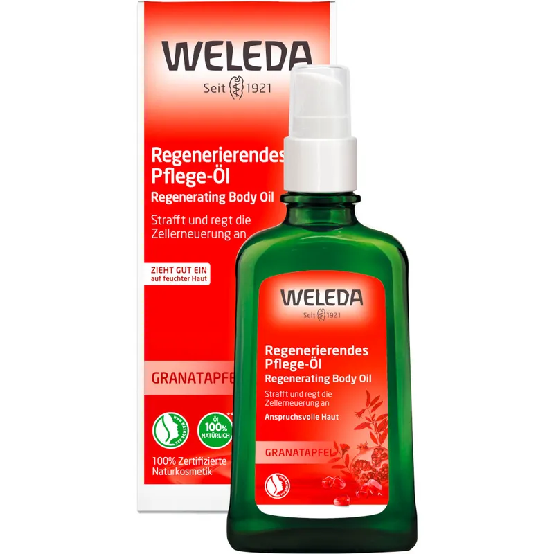 Weleda WELEDA Regenerierendes Pflege-Öl GRANATAPFEL 100 ml Öl – Produktbild 1 von 1