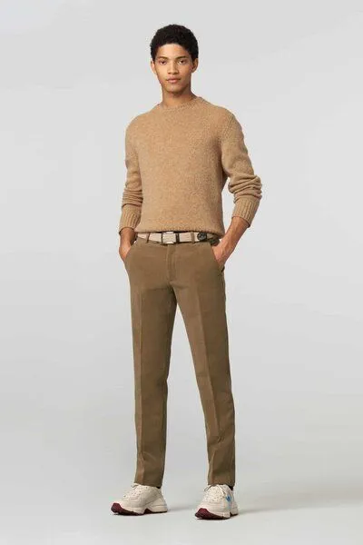 Meyer MEYER Wollcord Chino, Beige (camel), – Produktbild 5 von 8
