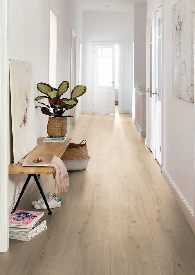 Egger Egger Laminat NatureSense* EL2092 Ortega Eiche natur, (8mm, 2,535qm), Praktisch & Pflegeleicht, Braun, – Produktbild 5 von 5