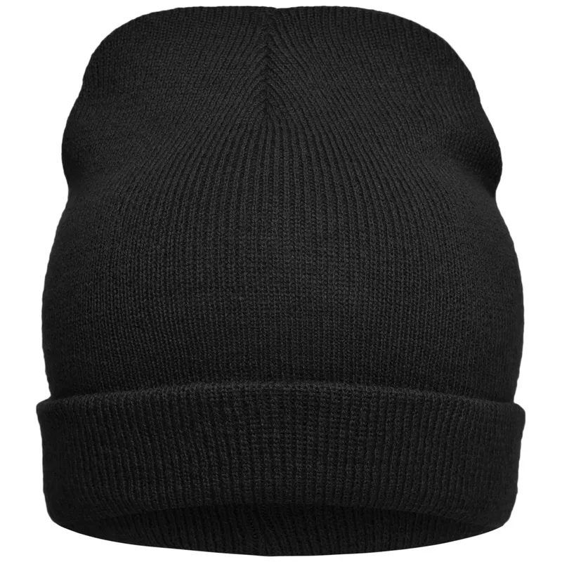 Myrtle Beach myrtle beach Sehr leichte Promotion Strickmütze mit Umschlag MB7112 Gr. one size black – Produktbild 1 von 1