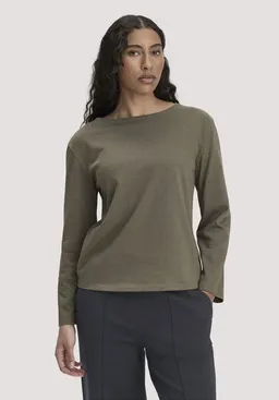 hessnatur hessnatur Heavy Jersey Longsleeve Relaxed aus reiner Bio-Baumwolle – Produktbild 1 von 1