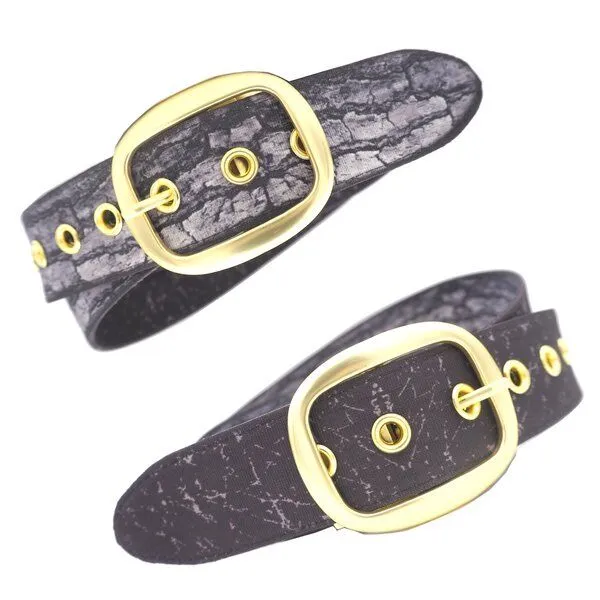 Seegarn Seegarn - Gürtel / Wendegürtel SeeSchwärze 4cm, Gold, – Produktbild 1 von 3