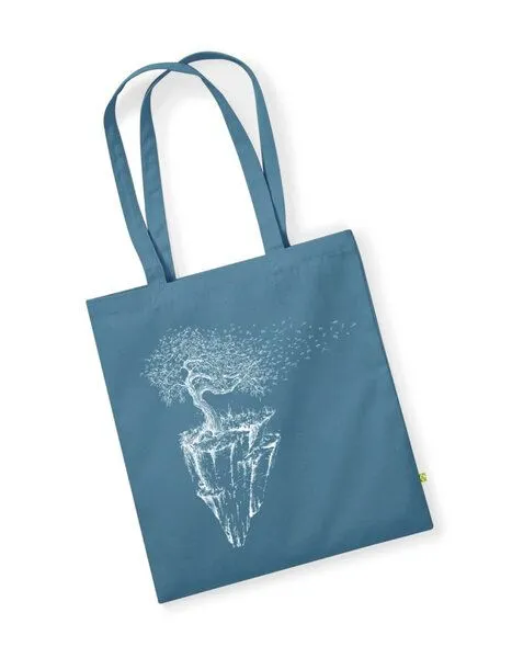 Life-Tree Life-Tree Tasche aus Biobaumwolle Fairwear "Maple Island" für in Grün/Blau/Weiß/Rot, Blau, – Produktbild 1 von 1