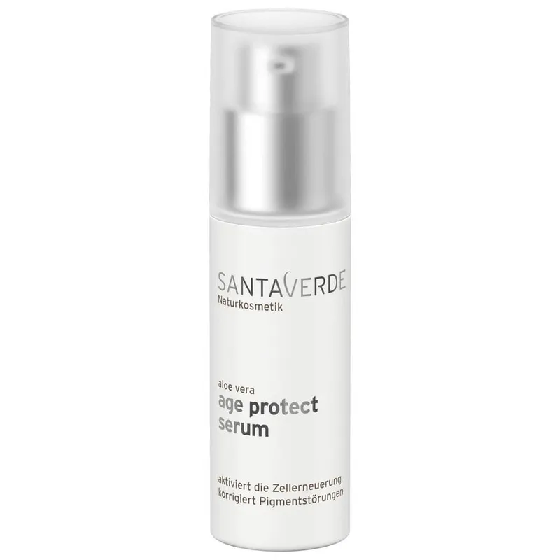 Santaverde SANTA VERDE age protect serum aloe vera 30 ml Gel – Produktbild 1 von 1
