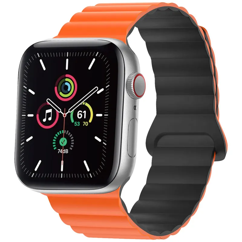 imoshion imoshion Magnetisches Silikonarmband für Apple Watch | 38/40/41/42 mm, Bunt, – Produktbild 2 von 2