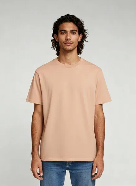 UNIPOLAR UNIPOLAR Basic T-Shirt Modell: Creative, Fraiche peche (rosa), – Produktbild 1 von 1