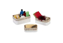 RELAXDAYS RELAXDAYS Aufbewahrungskorb 3er Set aus Bambus (3 St) – Produktbild 1 von 1