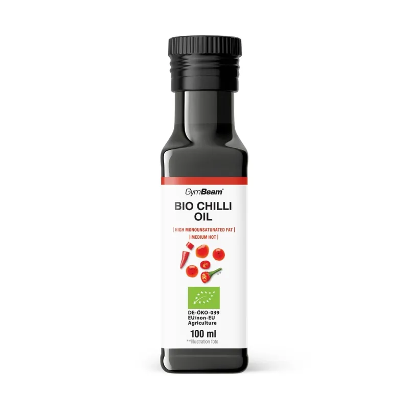 GymBeam Food GymBeam Bio-Chili-Öl 100 ml – Produktbild 1 von 1