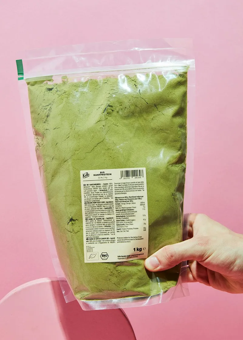 KoRo Teilentöltes Bio Hanfprotein 1 kg – Produktbild 5 von 5